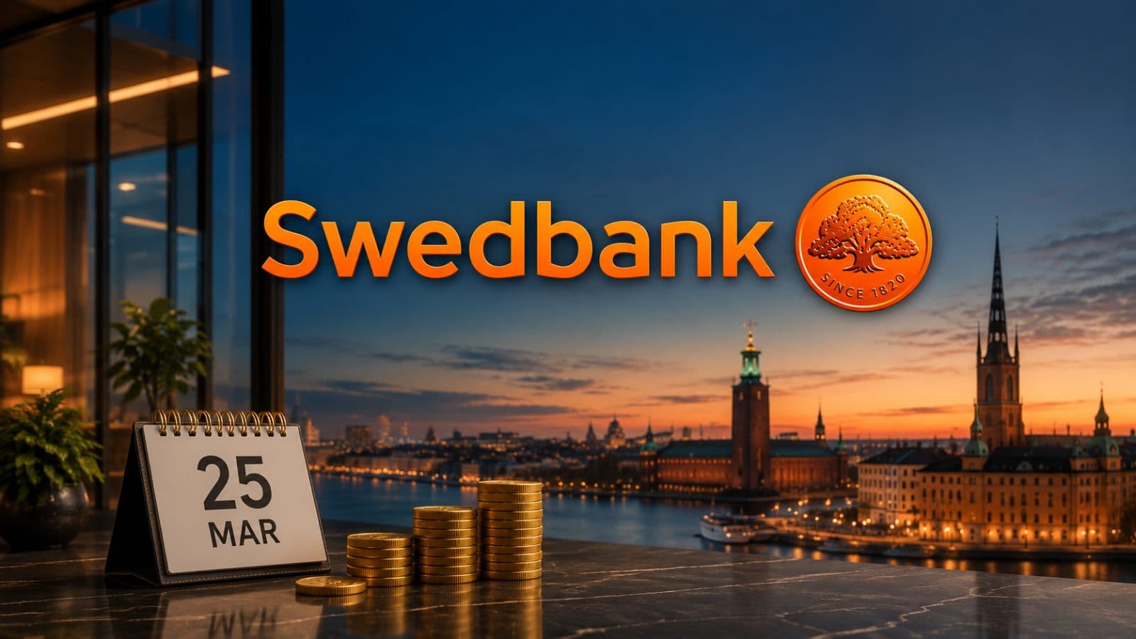 Swedbank utdelning 2026
